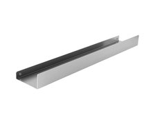 REA SF02 kúpeľňová polička 60 cm, brúsená oceľ, REA-47001