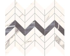 Domino Bonella white mozaika matná 29,8 x 24,6 cm