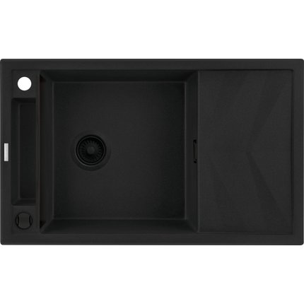 DEANTE MAGNETIC granitový drez 82 x 50 cm, nero ZRM_N113