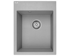 Laveo MONCHICHI granitový drez 39 x 50 cm, sivý SBO_510Y