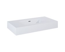 Elita DIMPLE nástenná mramorové umývadlo 80,6 x 46 cm White Matt RE040800025290