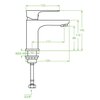 Besco LUMEN voľne stojace umývadlo 45 x 45 cm #UAS-L-WOB