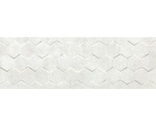 Ceramika Color Universal white hexagon obklad lesklý, rektifikovaný 25 x 75 cm