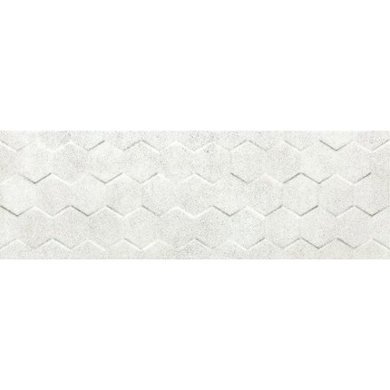 Ceramika Color Universal white hexagon obklad lesklý, rektifikovaný 25 x 75 cm