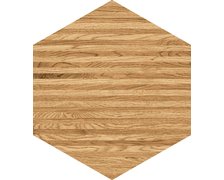 Domino Flare wood hex obklad keramický 11 x 12,5 cm