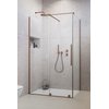 Radaway FURO BRUSHED COPPER KDJ obdĺžnikový sprchový kút 110 x 90 x 200 cm 10104572-93-01R+10110530-01-01+10113090-01-01