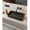 Uptrend Umývadlo na dosku Athena 61,5 x 34,5 cm Matt Black TR41206-U18