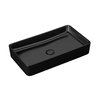Uptrend Umývadlo na dosku Athena 61,5 x 34,5 cm Matt Black TR41206-U18
