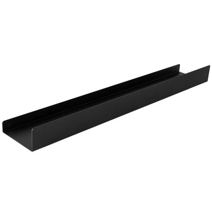 REA SF02 kúpeľňová polička 60 cm, čierna matná REA-06010