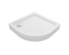 Laveo DESNA štvrťkruhová sprchová vanička 90 x 90 x 16 cm JBD_696Z