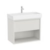 Roca TURA Unik Compacto kúpeľňová skrinka s umývadlom 80 x 43 cm A852030558