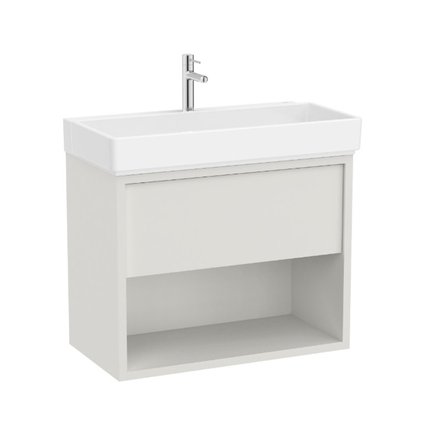 Roca TURA Unik Compacto kúpeľňová skrinka s umývadlom 80 x 43 cm A852030558