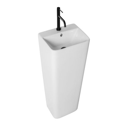 Rea ARIS White keramické umývadlo voľne stojace 44 x 37,5  x 83 cm U5637