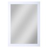 Home SLIM WHITE zrkadlo v ráme 50 x 70 cm