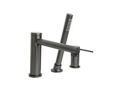 Corsan LUGO 3-otvorová stojánková vaňová batéria gun metal CMB7542GM