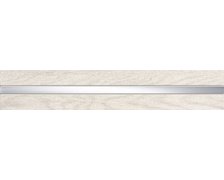 Domino Inverno white listela 6,4x36 cm