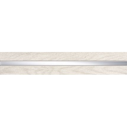 Domino Inverno white listela 6,4x36 cm