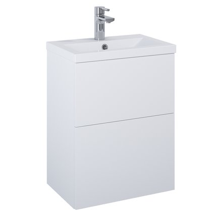 Elita SET KIDO skrinka pod umývadlo 50 cm 2S biela matná, s umývadlom 168091/2x168294