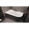 Besco AVITA BLACK čelný panel k vani AVITA 170 cm