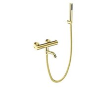 Besco VEO termostatická vaňová batéria zlatá BW-VST-ZL