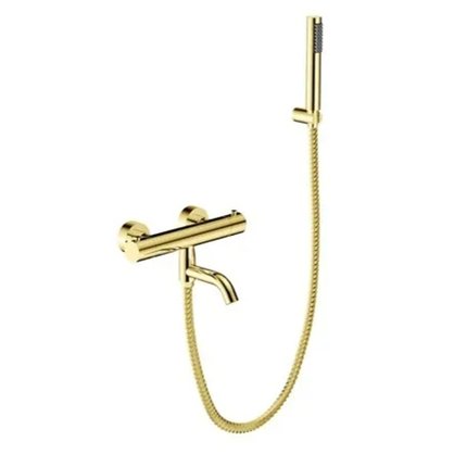 Besco VEO termostatická vaňová batéria zlatá BW-VST-ZL