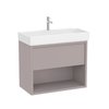Roca TURA Unik Compacto kúpeľňová skrinka s umývadlom 80 x 43 cm A852030559