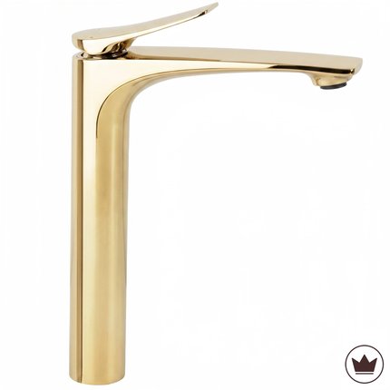 Rea VISION GOLD umývadlová vodovodná batéria vysoká B8944