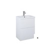 Elita SET KIDO skrinka pod umývadlo 50 cm 2S biela matná, s umývadlom 168091/2x168293