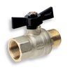 NOVASERVIS LUXUSNÝ GUĽOVÝ PLNOPRIETOKOVÝ KOHÚT - MOTÝLIK ŠM 1/2" LU113/15
