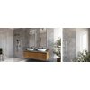 Ceramika Bianca Concrete Grey obklad rektifikovaný, lesklý 25 x 75 cm
