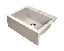 Laveo KOMODO granitový drez 63 x 49 cm, bež SBK_410A