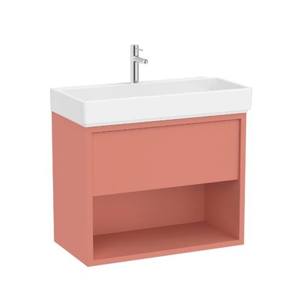 Roca TURA Unik Compacto kúpeľňová skrinka s umývadlom 80 x 43 cm A852030560
