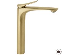 Rea VISION BRUSH GOLD umývadlová vodovodná batéria vysoká B6731