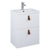 Elita SET KIDO skrinka pod umývadlo 50 cm 2S biela matná, s umývadlom 168091/2x168297