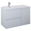 Elita SPLIT skrinka pod umývadlo 100 cm 2S + kôš, stone matt 168149