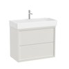 Roca TURA Unik Compacto kúpeľňová skrinka s umývadlom 2S 80 x 43 cm A852033558