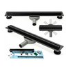 Rea NEO SLIM ČIERNY PRO sprchový žľab 70 cm G8901