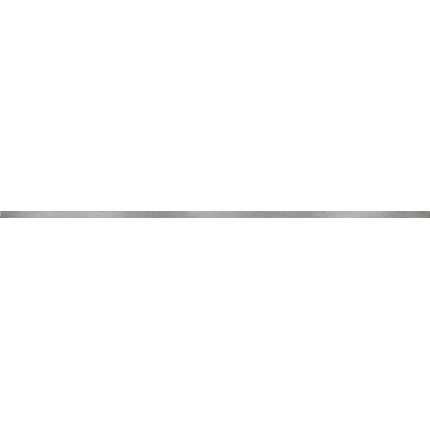 Cersanit METAL SILVER BORDER listela matná 1 x 60 cm WD929-012