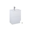 Elita SET KIDO skrinka pod umývadlo 50 cm 2S biela matná, s umývadlom 168091/2x168407