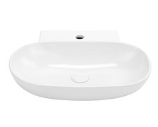 Uptrend – Umývadlo na stenu / na dosku Amigo 57 × 40 cm biele lesklé TR40152