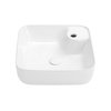 Uptrend – Umývadlo na dosku MARINA 43 × 43 × 14 cm biele lesklé TR41267