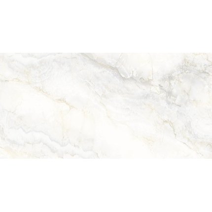 HOME AETHER ONYX WHITE POLISHED 60X120 - gresová, lesklá dlažba / obklad