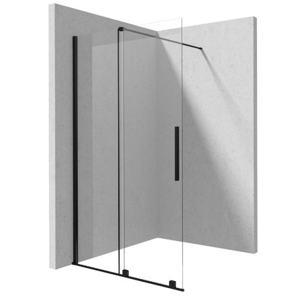 Deante PRIZMA sprchová zástena Walk-in - posuvná 90 x 195 cm, sklo číre KTJ_N39R