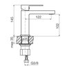 Defra Space System D80 – Kúpeľňová skrinka pod umývadlo 80 x 45 cm (106-D-08016)