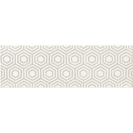 Domino Burano bar white A dekor 23,7x7,8 cm