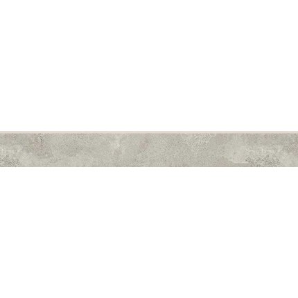 Opoczno Quenos Light Grey rektifikovaný sokel matný 7,2 x 59,8 cm