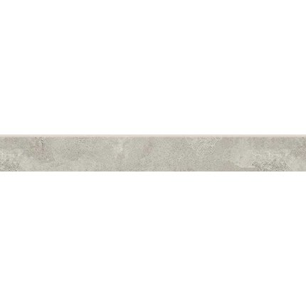 Opoczno Quenos Light Grey rektifikovaný sokel matný 7,2 x 59,8 cm