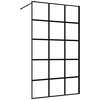 Rea BLER1 sklená sprchová zástena profil Black 120 x 195 cm K7957