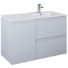 Elita SPLIT skrinka pod umývadlo 100 cm 2S + kôš, stone matt 168153