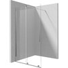 Deante PRIZMA sprchová zástena Walk-in - posuvná 100 x 195 cm, sklo číre KTJ_030R